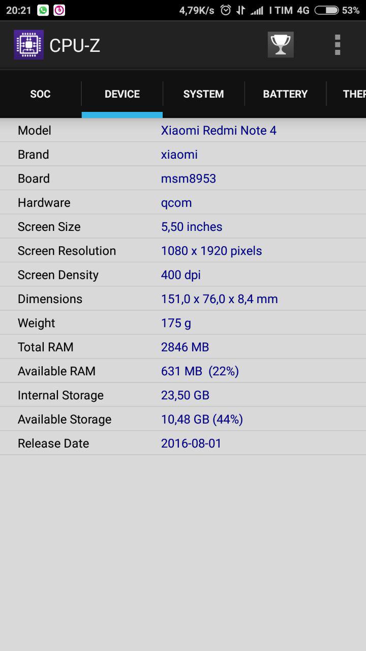 Recensione Xiaomi Redmi Note 4X