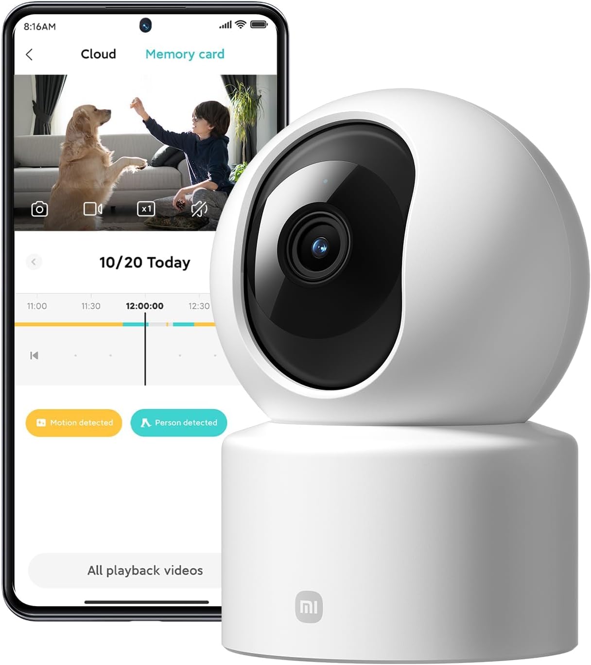 Xiaomi C301 Wi-Fi Cam 2K 360°