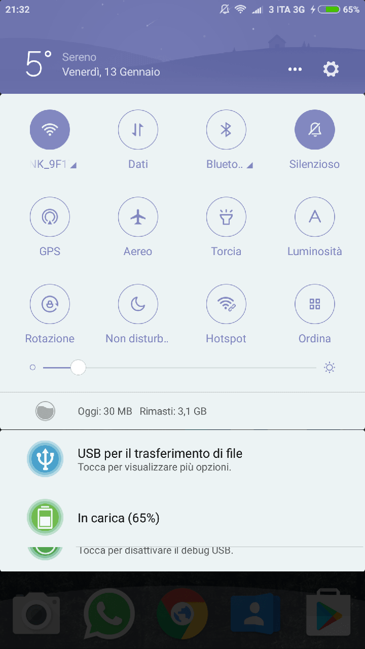 Screenshot da Xiaomi Mi Max