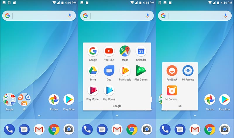 Launcher Xiaomi MiA1