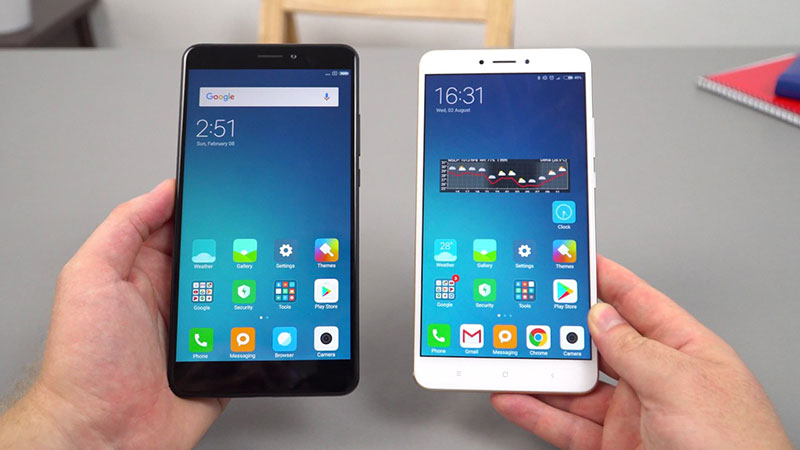 Xiaomi Mi Max 2 vs Xiaomi Mi Max