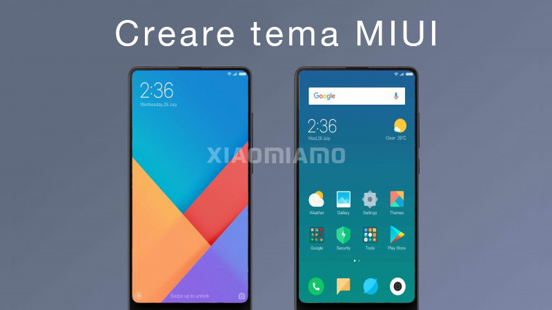 Creare un tema MIUI Personalizzato